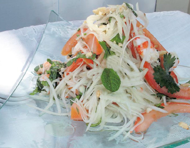 Vietnamese Green Papaya Prawn Salad Seasons With Sheridan