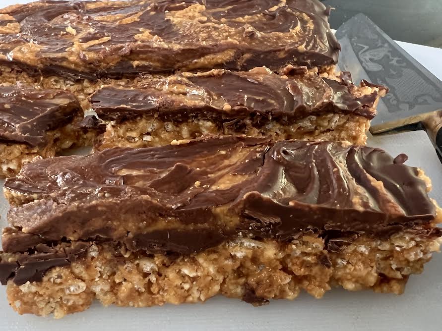 Chocolate Peanut Butter Slice